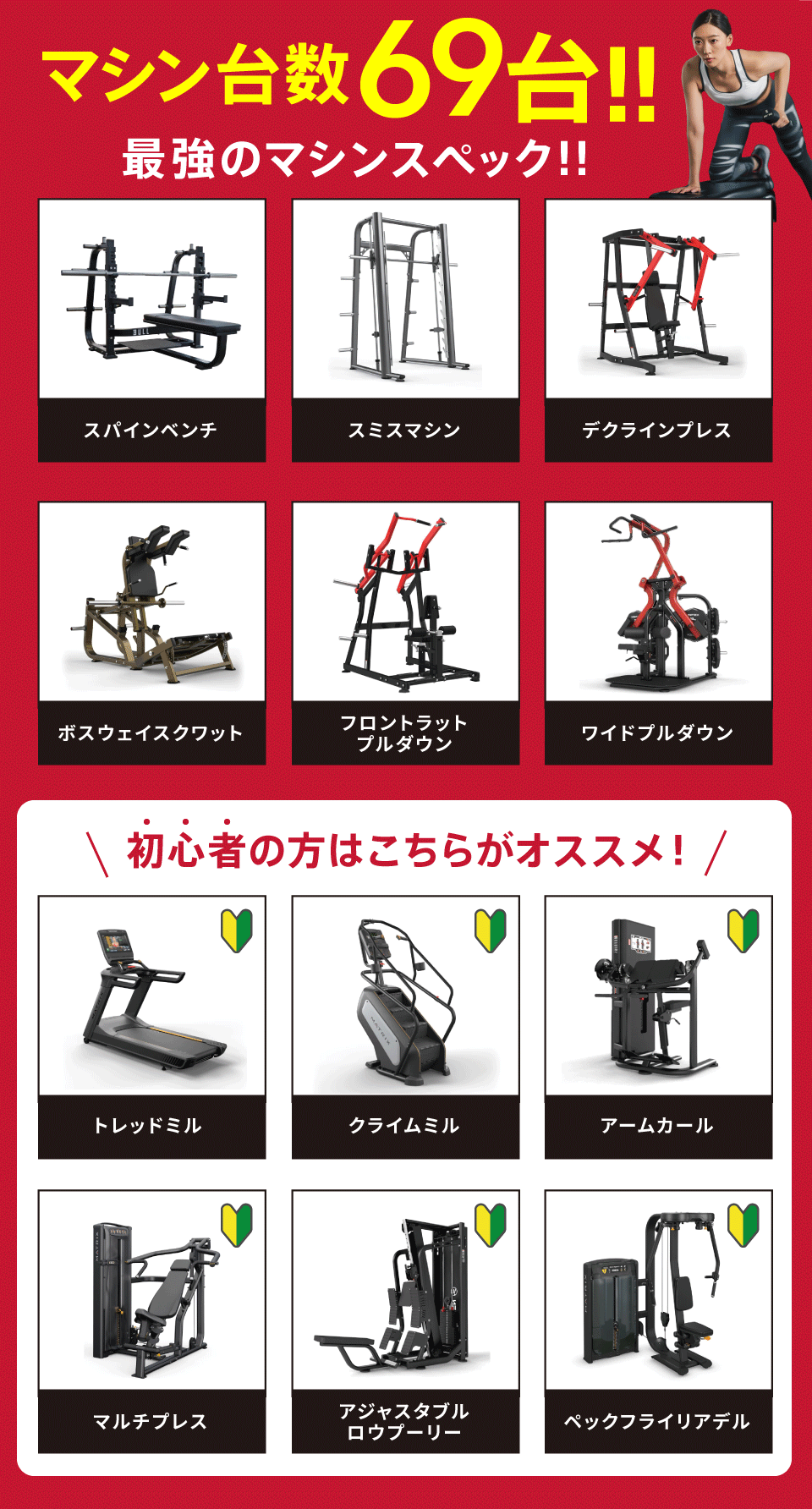 導入マシン一覧