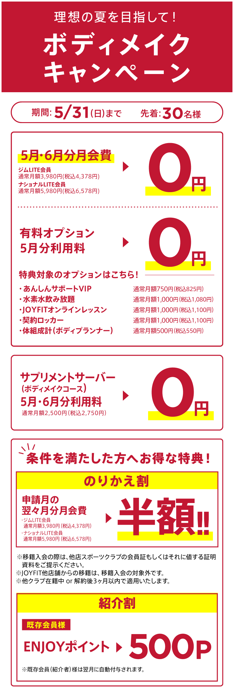 キャンペーン