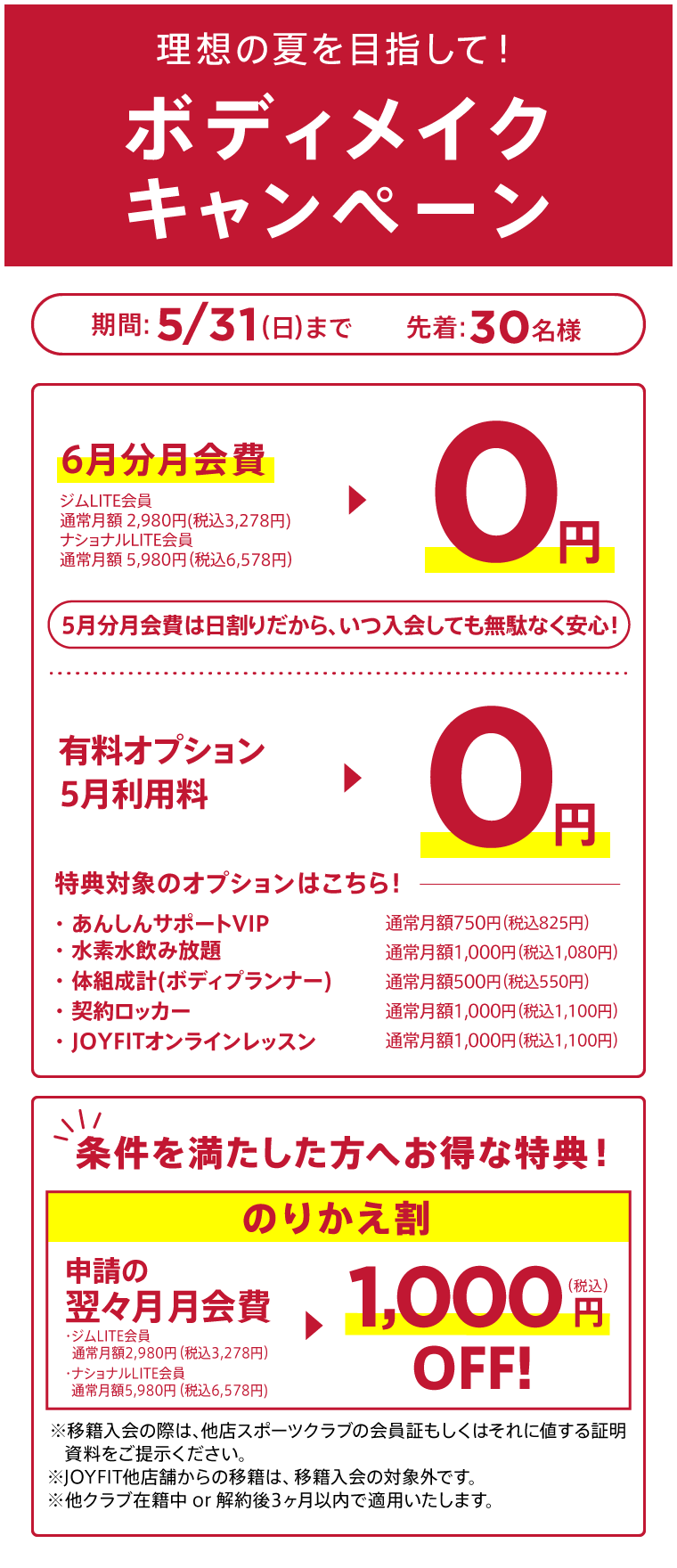 キャンペーン